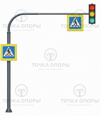 Светофорные опоры СОДГ-8,0-6,5
