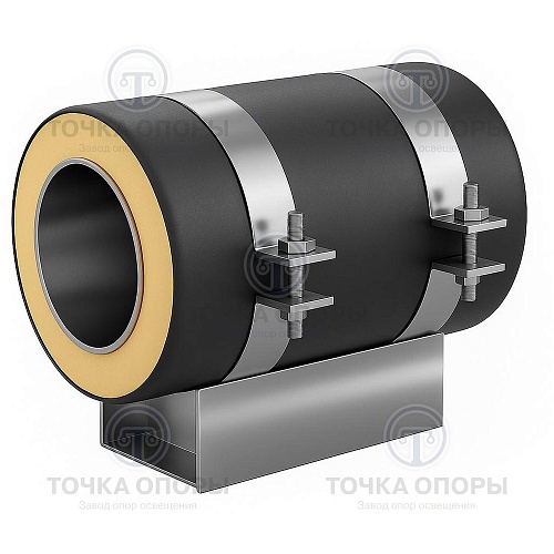 Скользящая опора СПОк 1420/1600.200 подкладная канальная для труб в ППУ