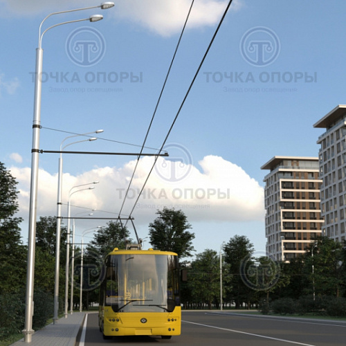 Опора контактной сети ТФГ-2500-9,0-01